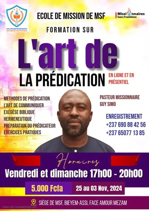 Bango — École de mission : L'art de la prédication