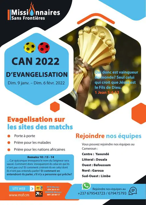 Bango — CAN 2022 d'évangélisation