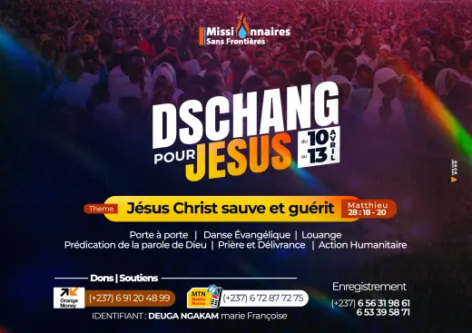 Affiche — Dschang pour Jésus