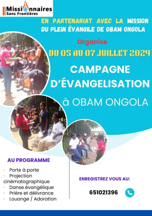 Poster — Evangelism campaign in Obam Ongola