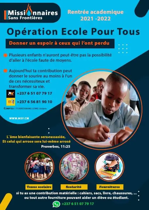 Poster — Operation School for All 2021-2022