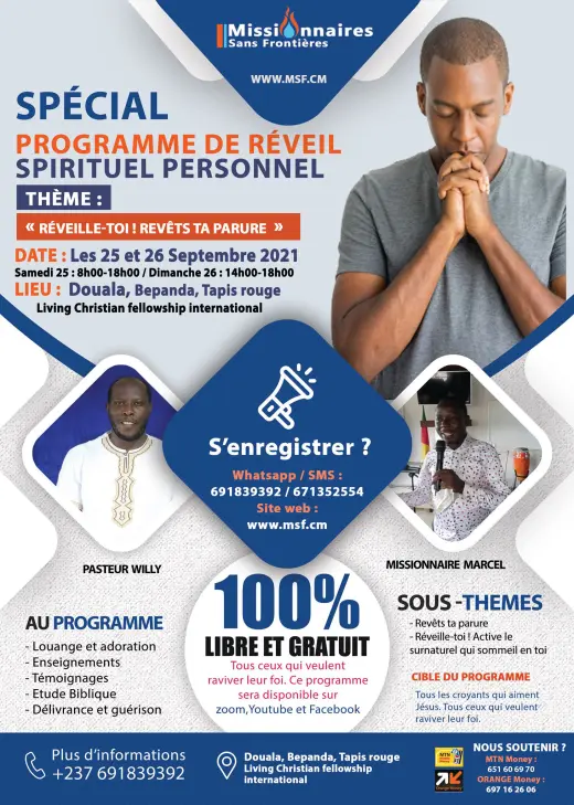 Poster — Spiritual revival: Awake! Put on your strength