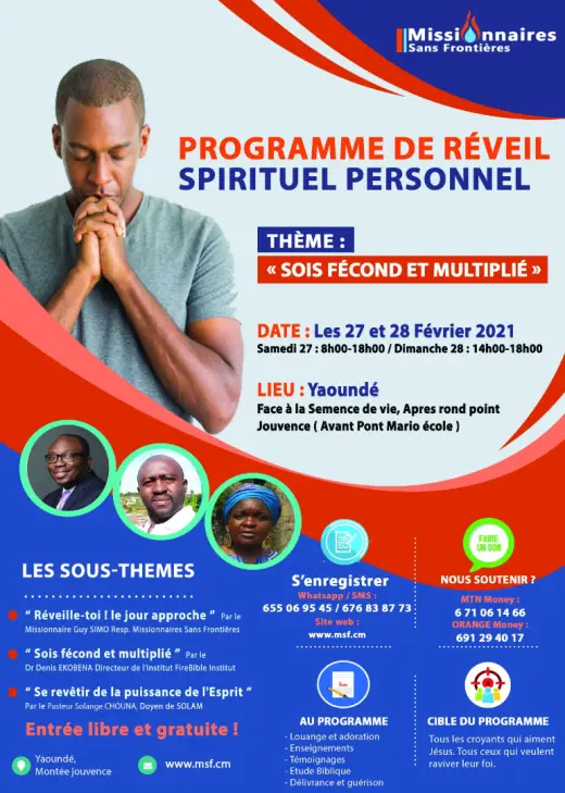 Poster — Spiritual revival: Be fruitful and multiply