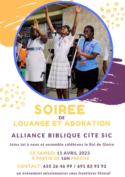 Poster — Praise and worship night